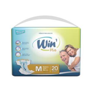 WIN PLUS PAÑAL ADULTO M X 20 UNIDADES