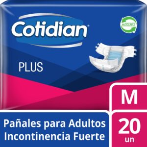 COTIDIAN PLUS PAÑAL ADULTO M X 20 UNIDADES