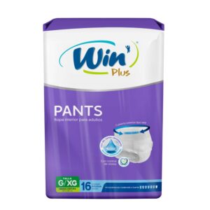 WIN PLUS PANTS ADULTO G X 16 UNIDADES