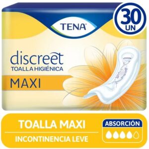TENA TOALLA INCONTINENCIA MAXI 30 UNIDADES