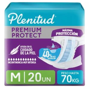 PLENITUD PAÑAL ADULTO PROTECT PREMIUM M X20 UNIDADES